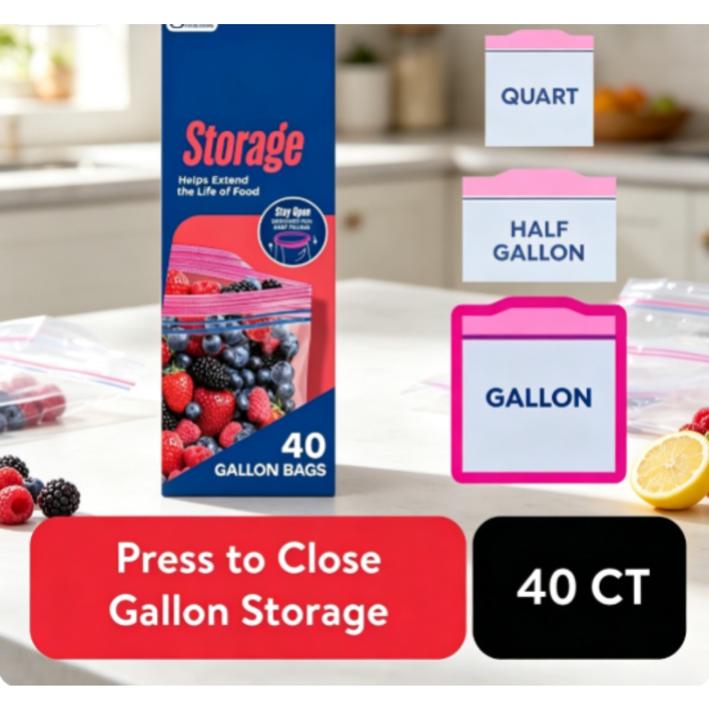 Food Storage Brands - Kantong Penyimpanan Makanan Merek Ziploc, Perlengkapan
