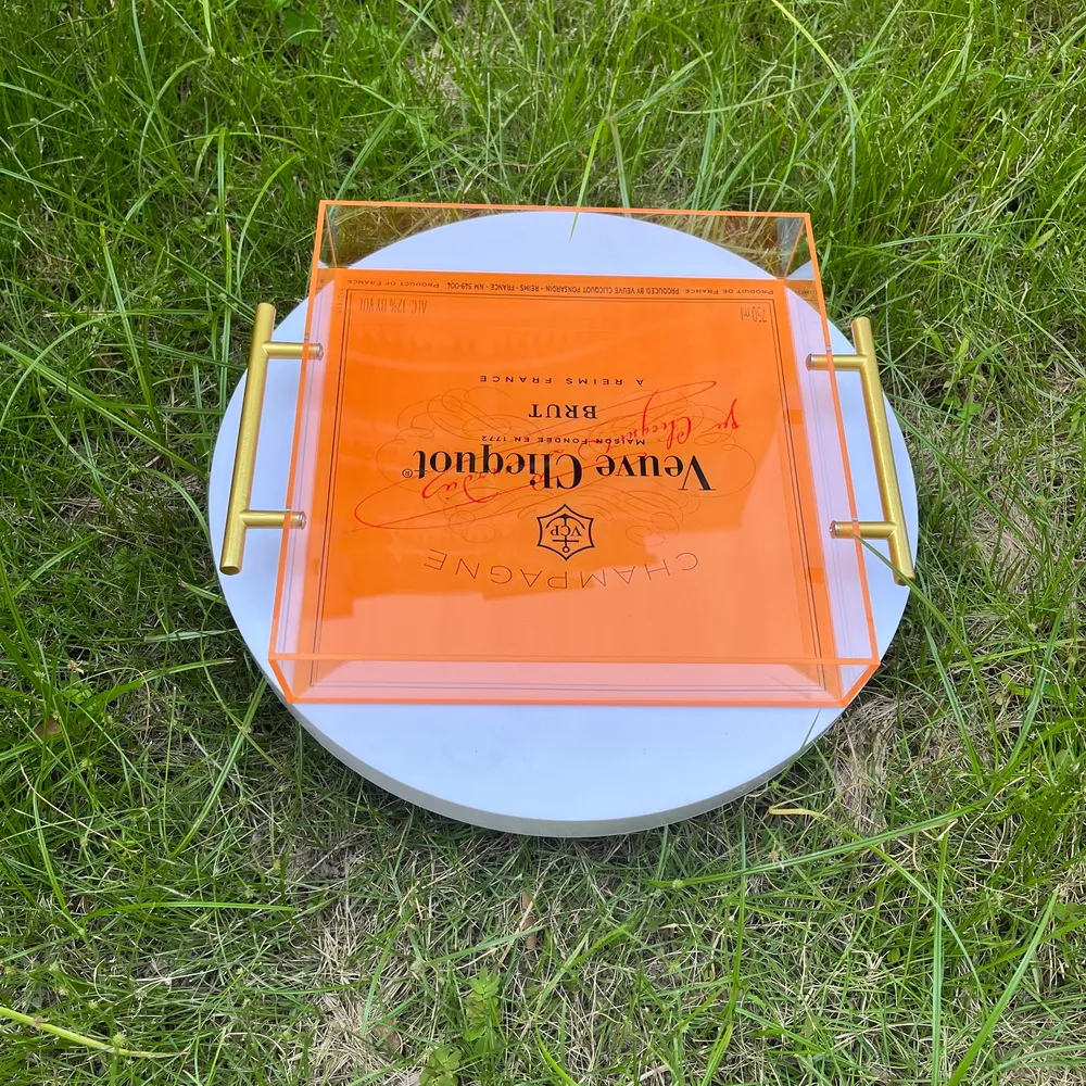 Food Storage Brands - Fabulous Orange Champagne melayani nampan emas