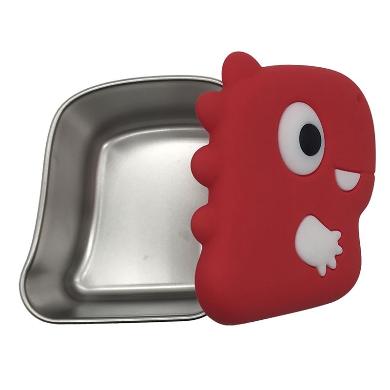 Food Storage Box Stainless Steel - Kotak Makanan Ringan Dinosaurus Baja Tahan