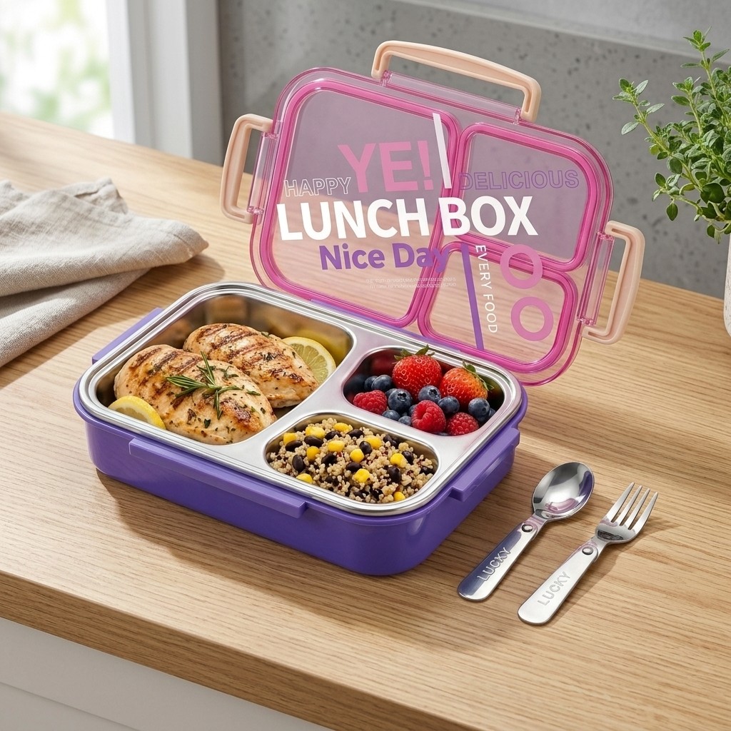 Food Storage 30 Years - Kotak Makan Siang Stainless Steel 304