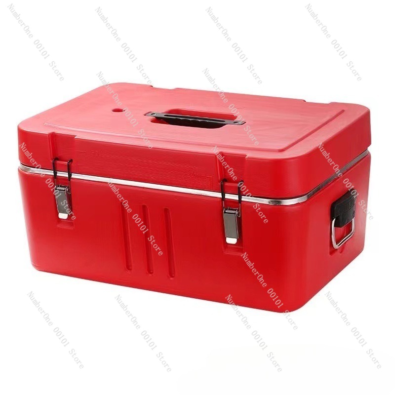 Food Storage Box Stainless Steel - Kotak Transportasi Makanan Terisolasi Stainless Steel