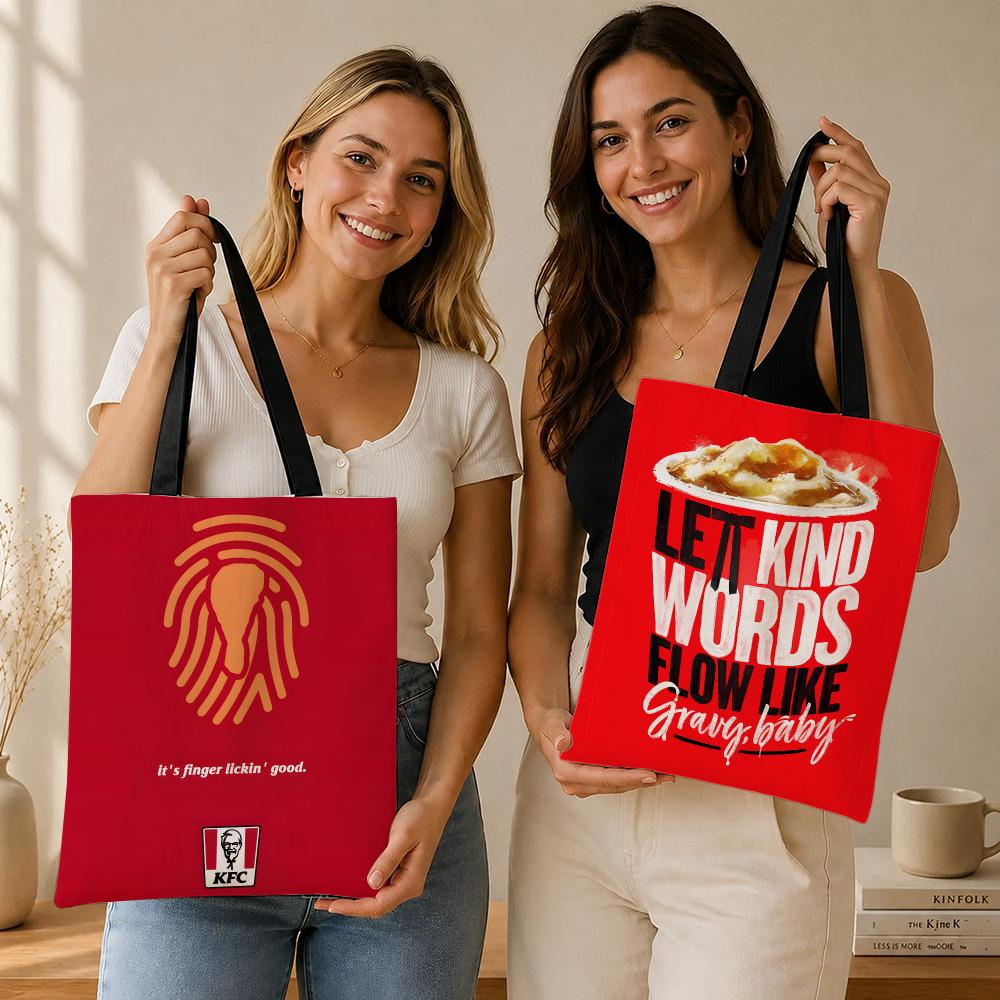 Food Storage Brands - Tas Kanvas K-KFC Storage Bags, cocok