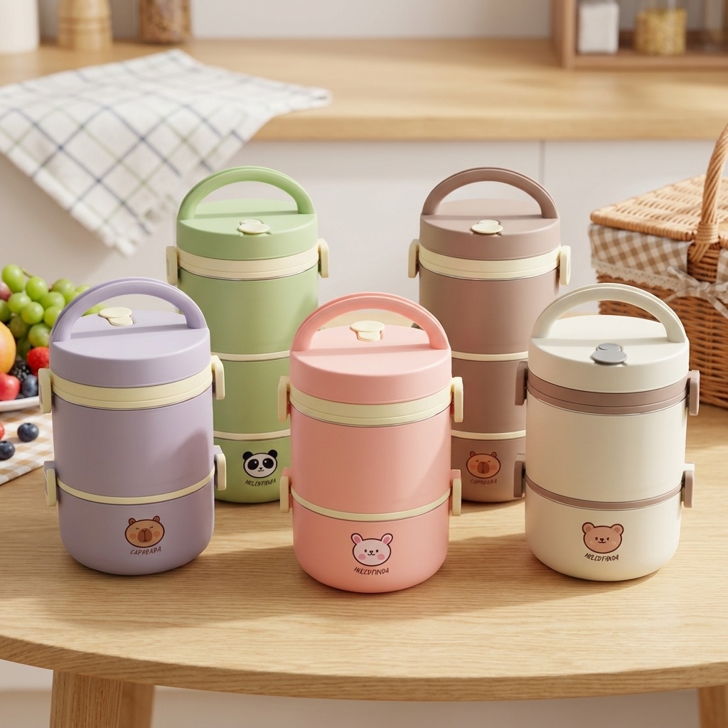 Food Storage 30 Years - Kotak Makan Siang Termal Stainless Steel