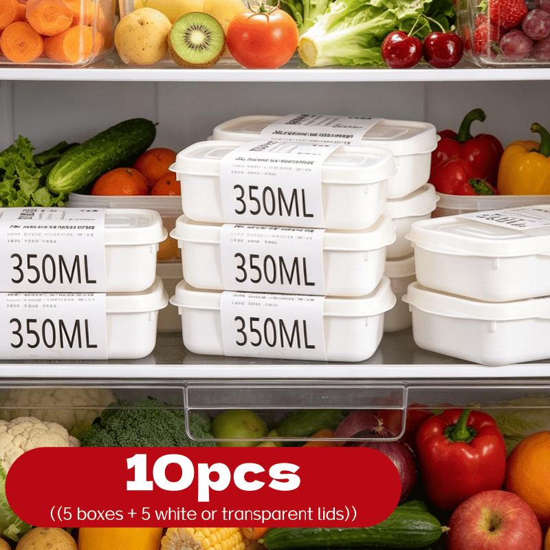 Food Storage Quart - 10 Buah Set Kotak Penyimpanan Makanan