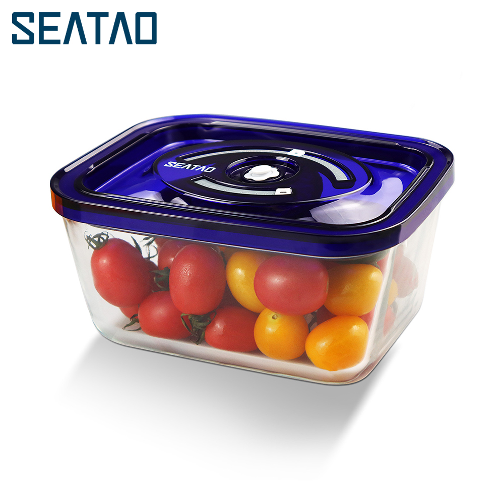 Food Storage Vacuum - SEATAO Kontainer Penyimpanan Makanan Kaca Penyimpan