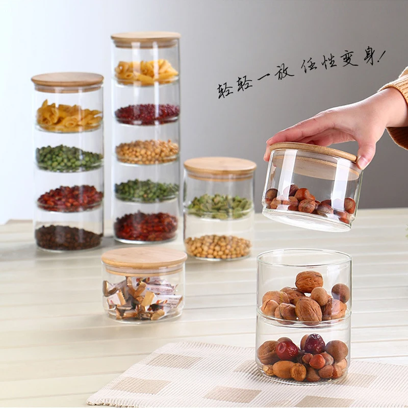 Set Wadah Makanan Kaca 3 Lapis - Food Storage Glass Container Set ulasan dan harga