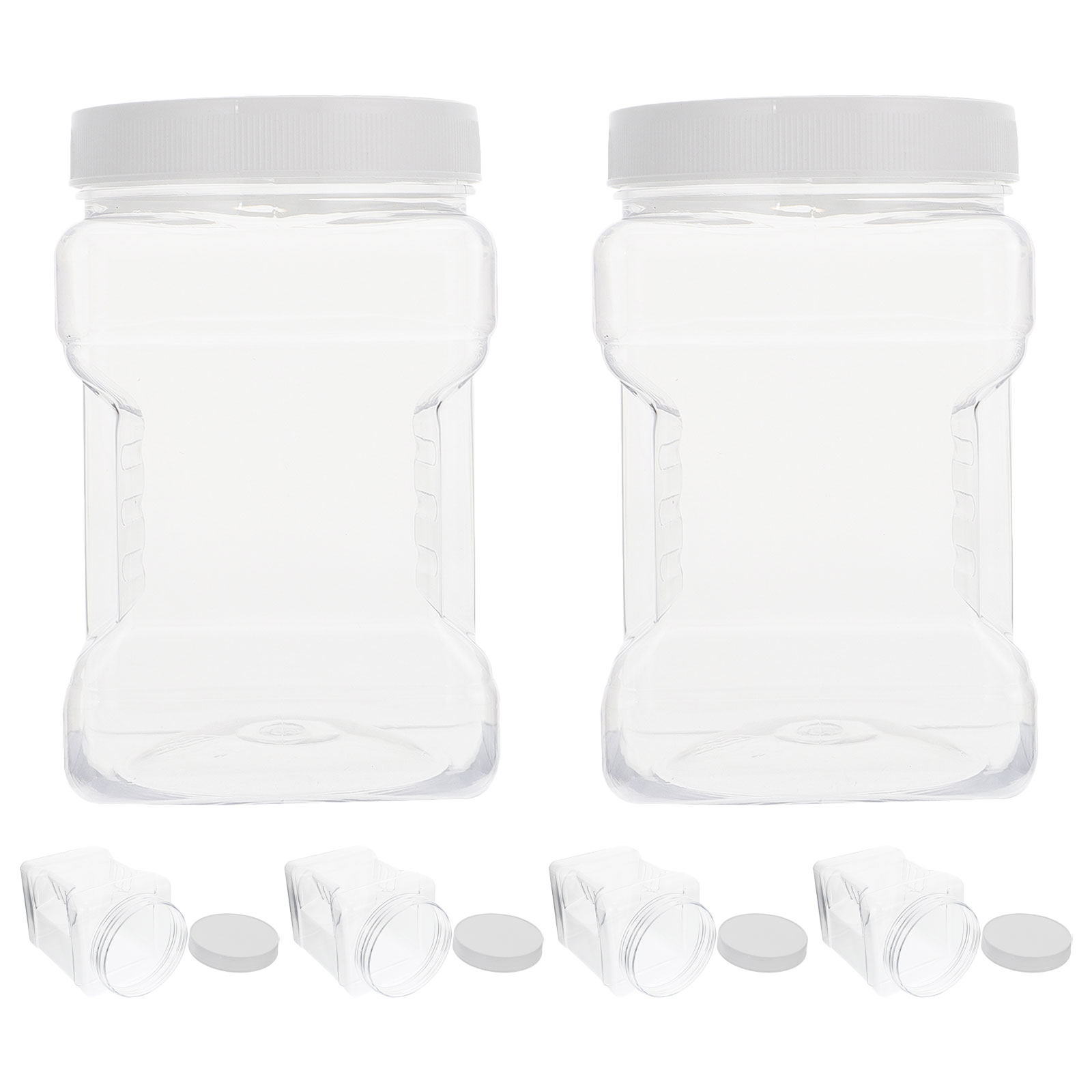 6 Buah Wadah Penyimpanan Plast - Food Storage Plastic Container ulasan dan harga