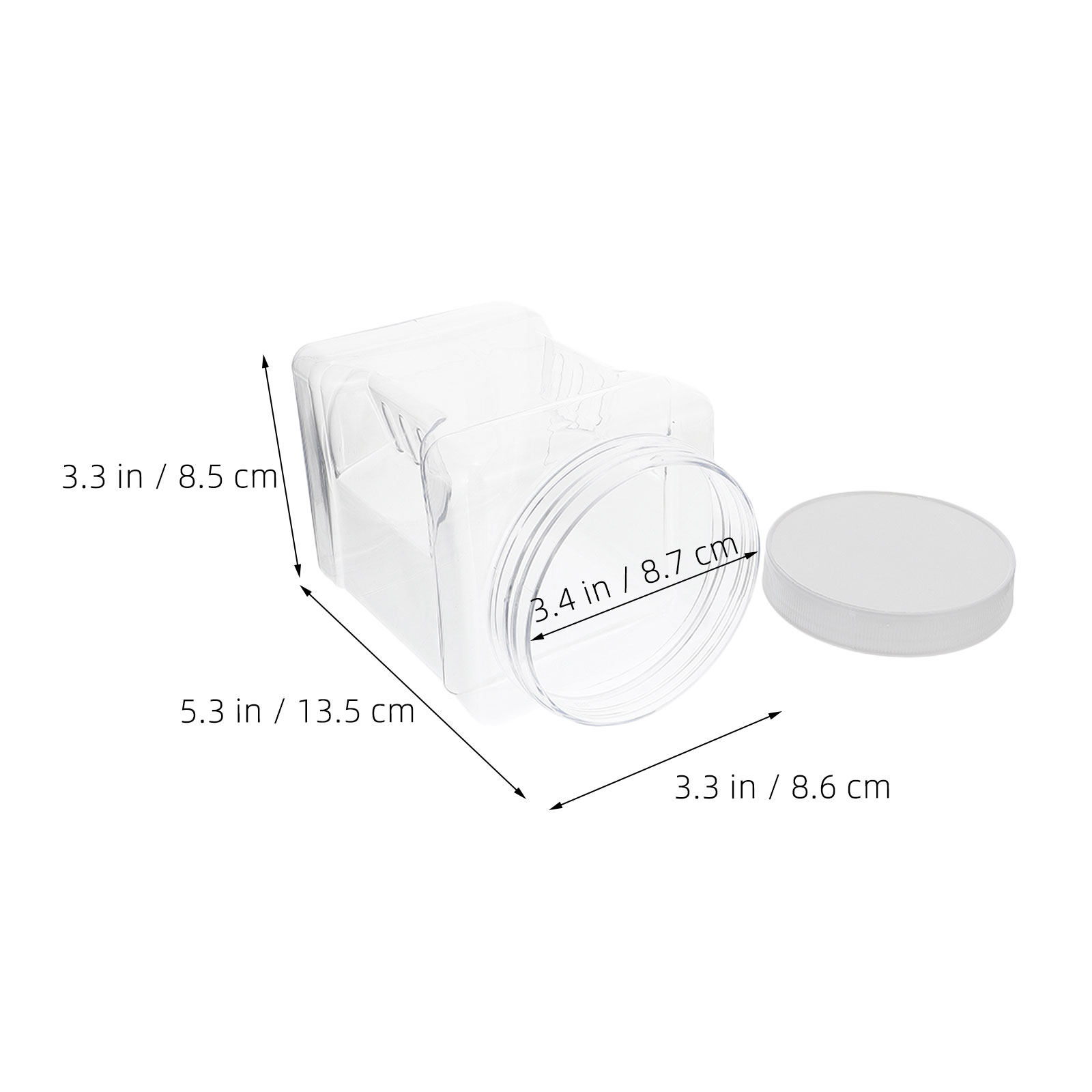 6 Buah Wadah Penyimpanan Plast - Food Storage Plastic Container ulasan dan harga