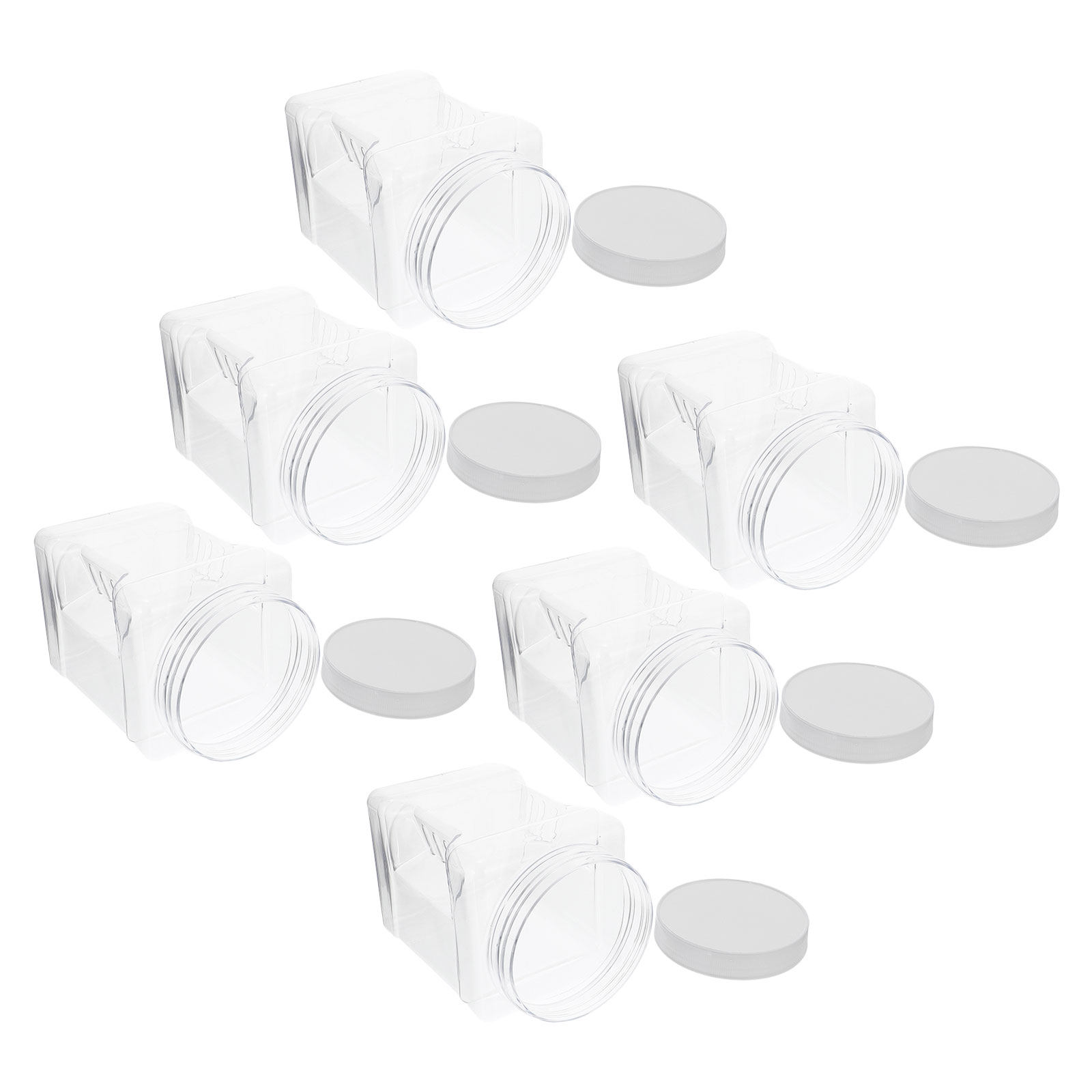 6 Buah Wadah Penyimpanan Plast - Food Storage Plastic Container ulasan dan harga