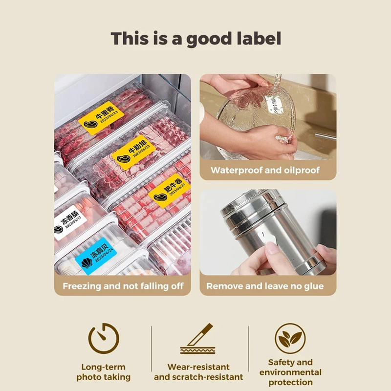 Kertas Label Freezer NIIMBOT B - Food Storage Labels ulasan dan harga