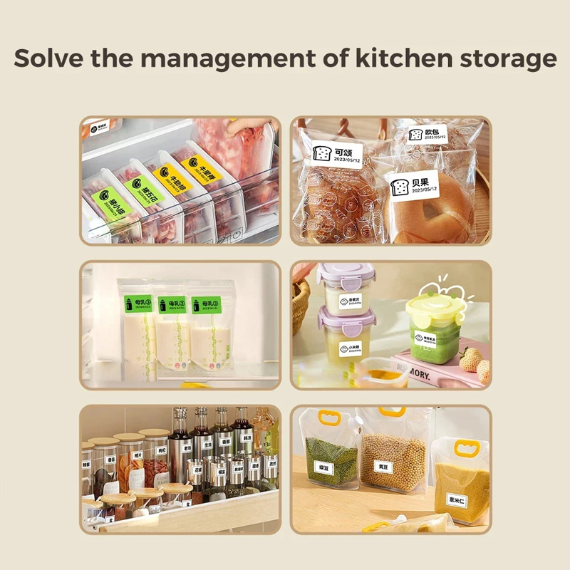 Kertas Label Freezer NIIMBOT B - Food Storage Labels ulasan dan harga