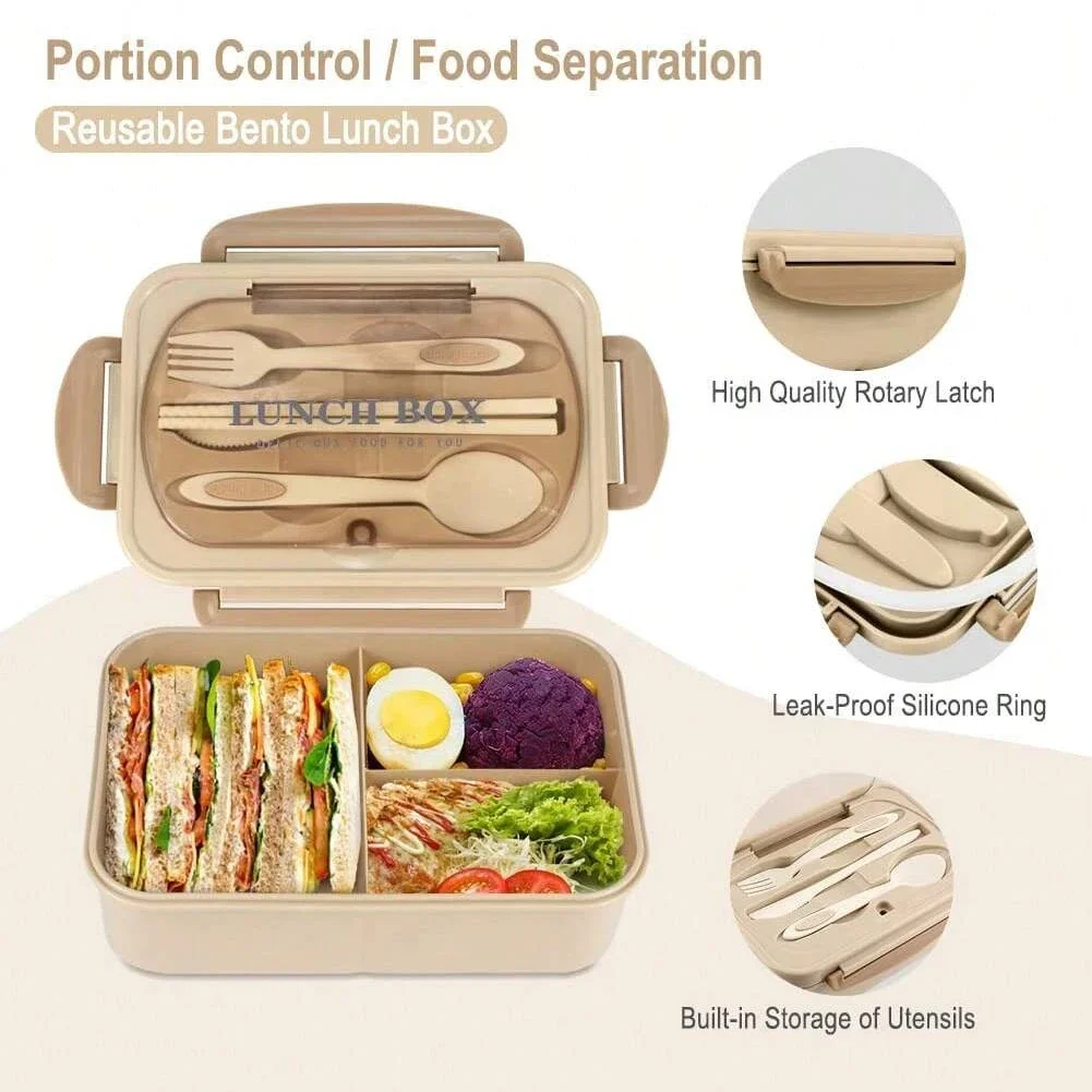 Kotak Bento Dewasa dengan 3 Ko - Food Storage 30 Years ulasan dan harga