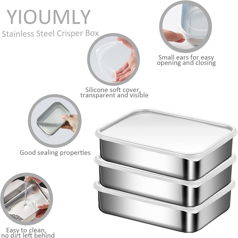 Wadah Stainless Steel untuk Pe - Food Storage And ulasan dan harga