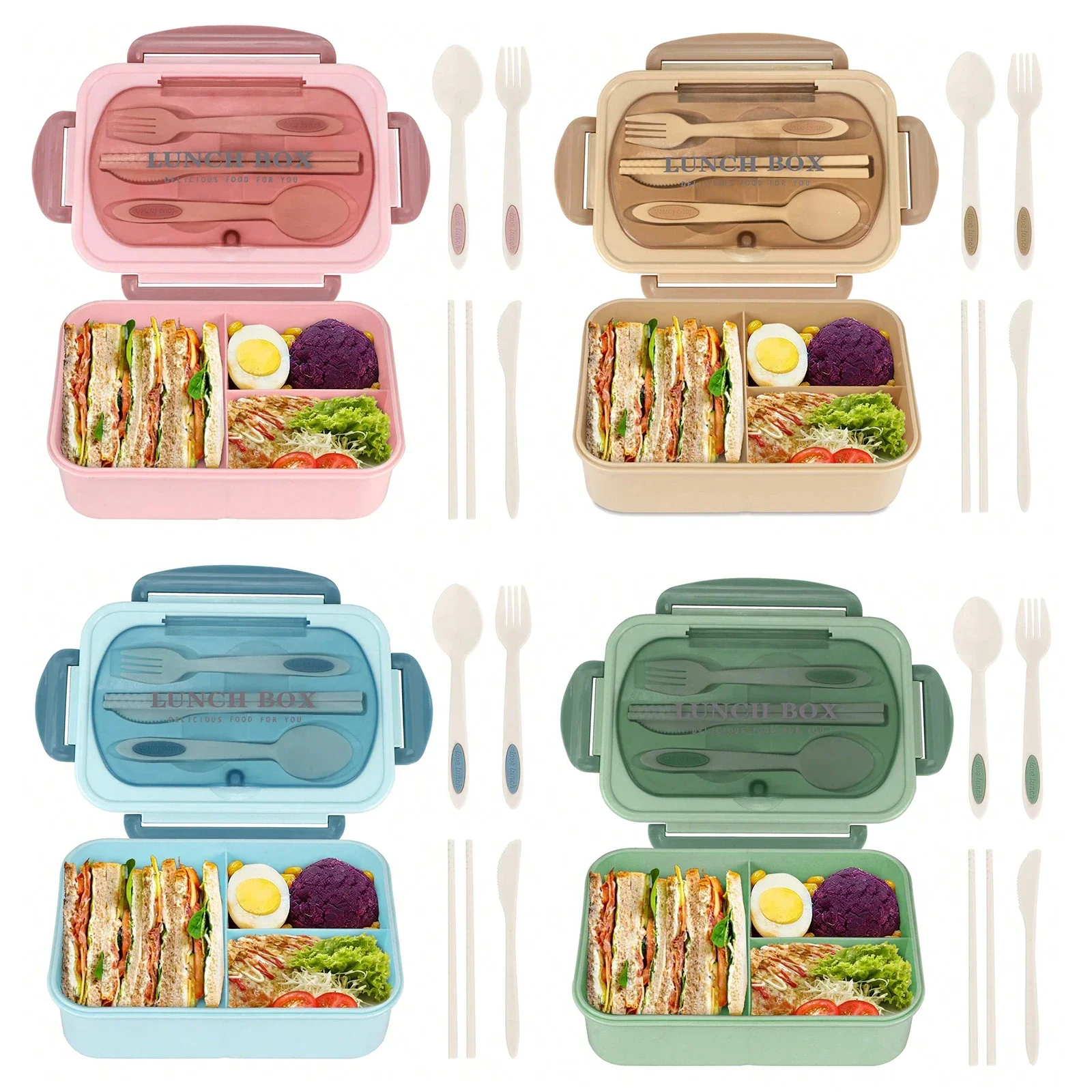 Kotak Bento Dewasa dengan 3 Ko - Food Storage 30 Years ulasan dan harga