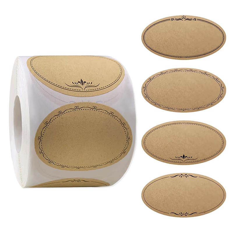 250 Stiker/Roll 2.5*1.4in Kert - Food Storage Labels ulasan dan harga