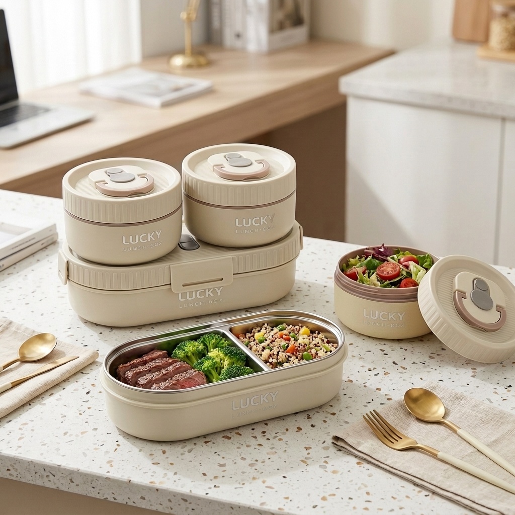 Kotak Makan Stainless Steel Am - Food Storage 30 Years ulasan dan harga
