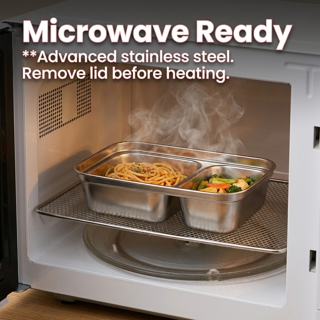 Kotak Makan Siang Anti Karat 3 - Food Storage 30 Years ulasan dan harga