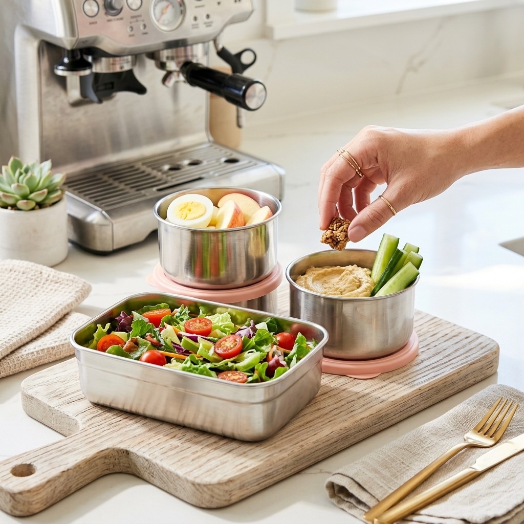 Kotak Makan Siang Anti Karat 3 - Food Storage 30 Years ulasan dan harga