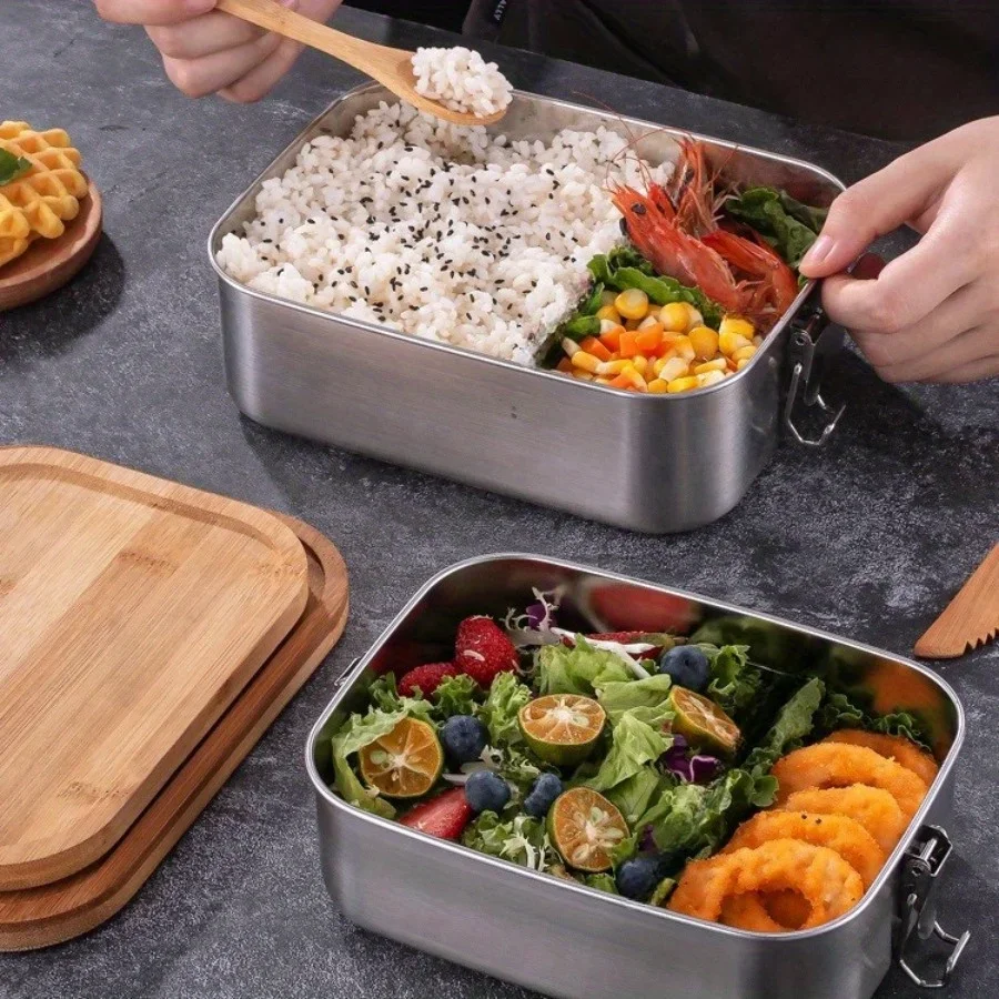 Kotak Makan Siang Tutup Bambu  - Food Storage Quart ulasan dan harga