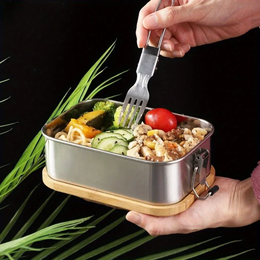 Kotak Makan Siang Tutup Bambu  - Food Storage Quart ulasan dan harga