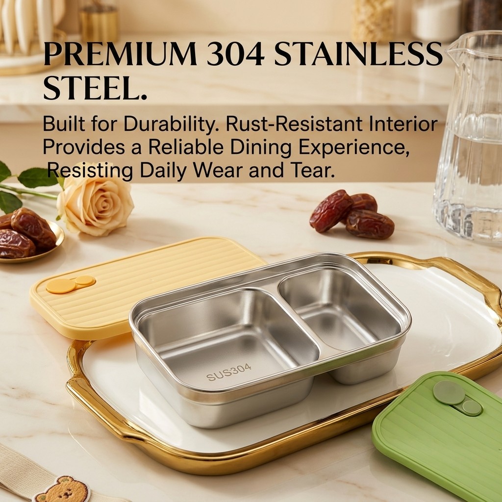 Kotak Makan Siang Stainless St - Food Storage 30 Years ulasan dan harga