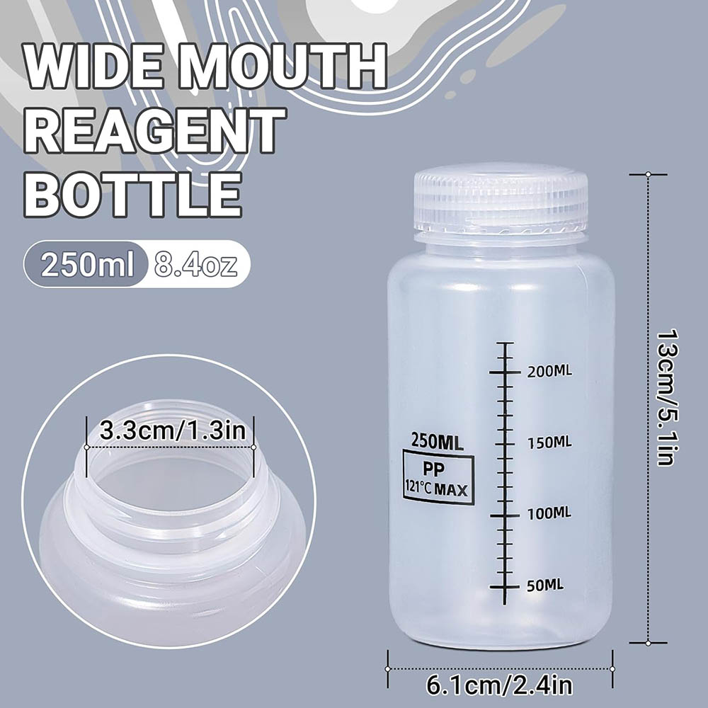 Botol Plastik Mulut Lebar 8oz/ - Food Storage 30 Years ulasan dan harga