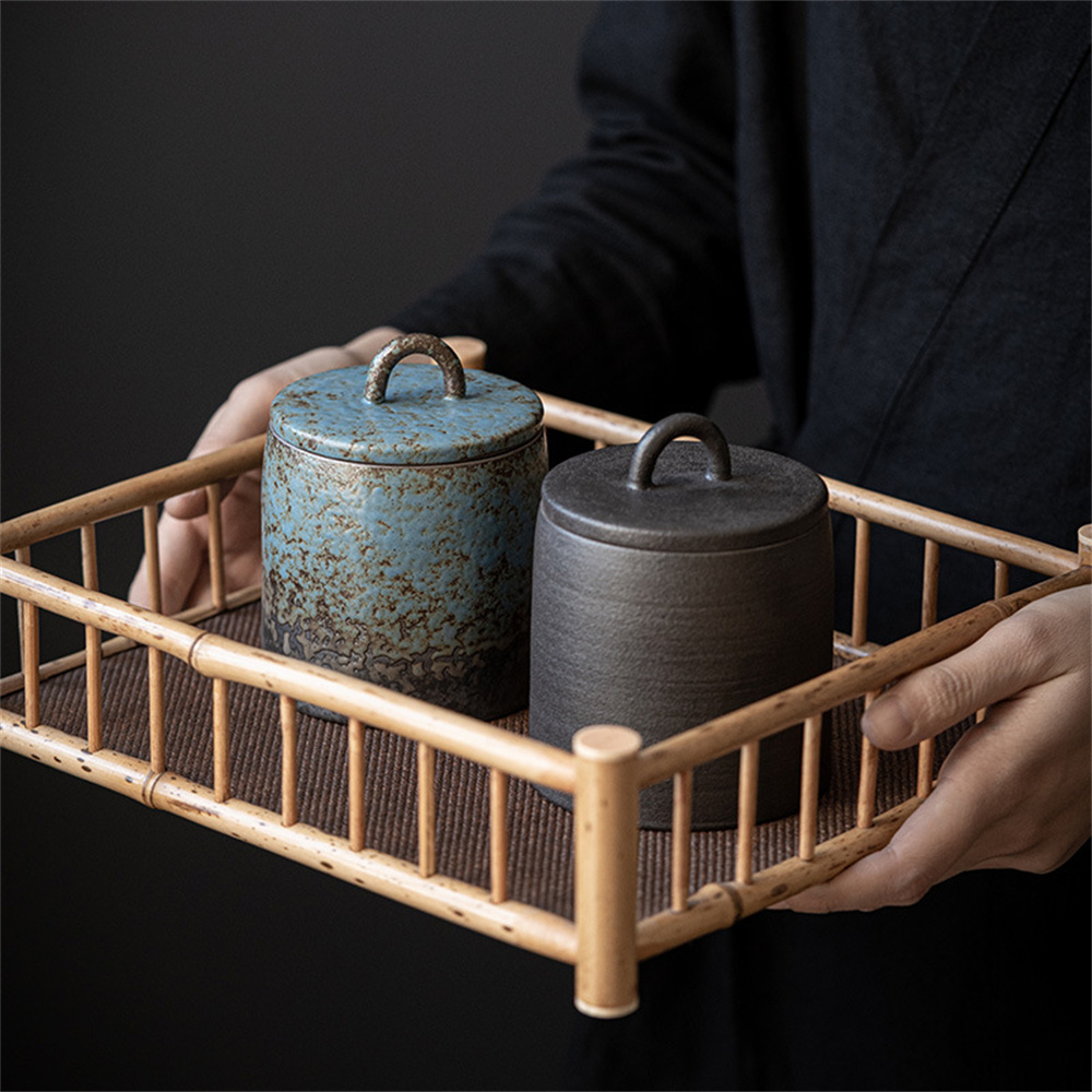 Toples Tersegel Caddy Teh Kera - Food Storage Quart ulasan dan harga