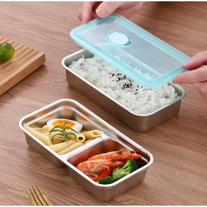 Kotak Penjaga Kesegaran Baja T - Food Storage Box Stainless Steel ulasan dan harga