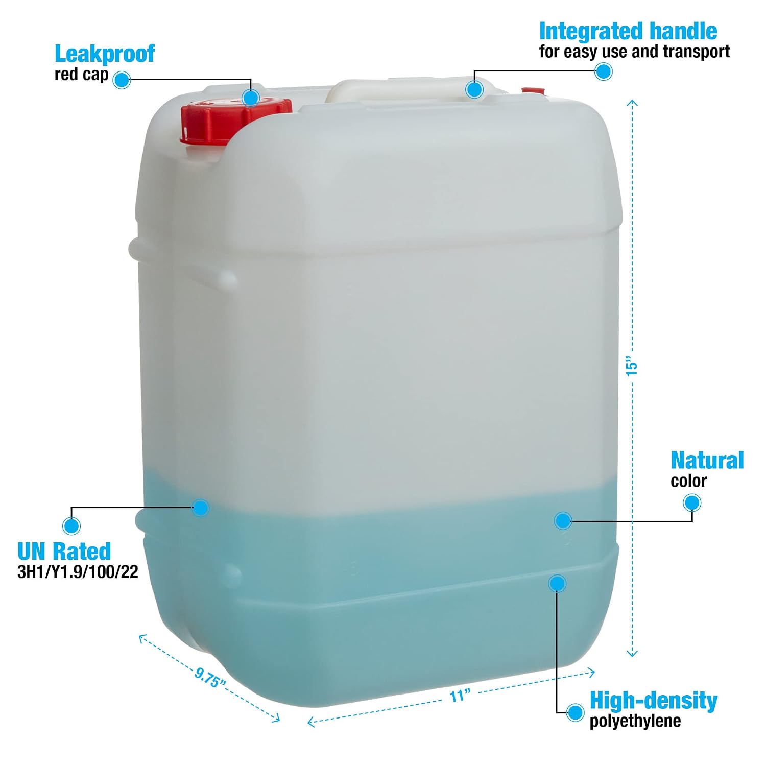 Wadah Plastik Carboy 5 Galon y - Food Storage Plastic Container ulasan dan harga