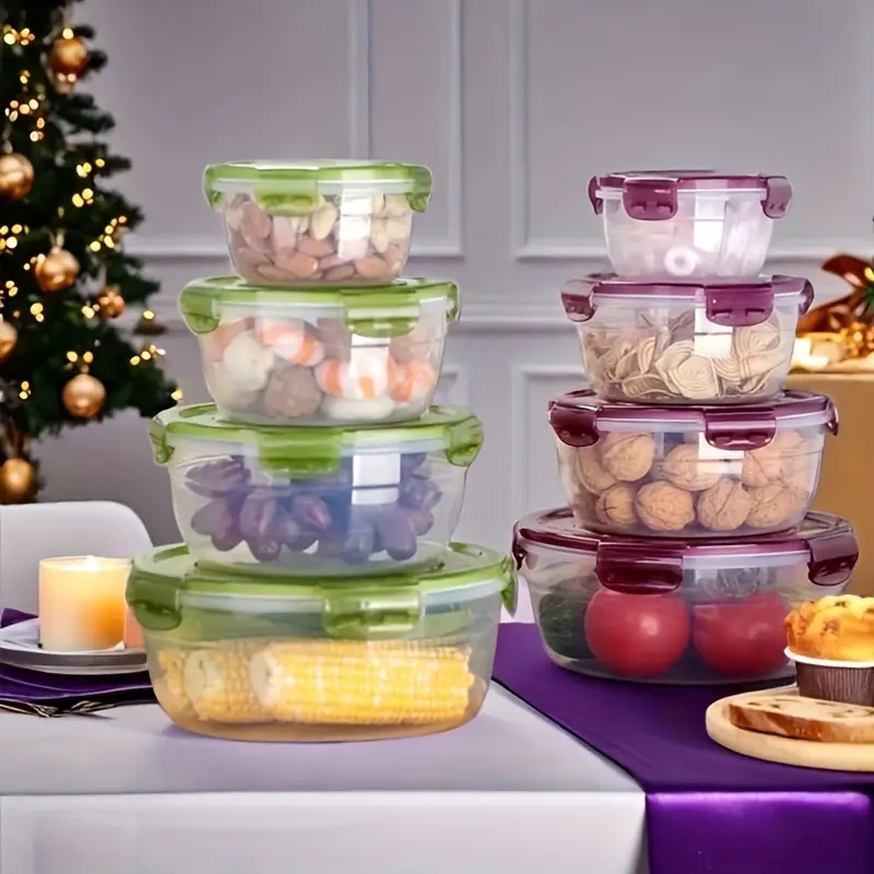 4 Wadah Penyimpanan Makanan Pl - Food Storage Plastic Boxes ulasan dan harga