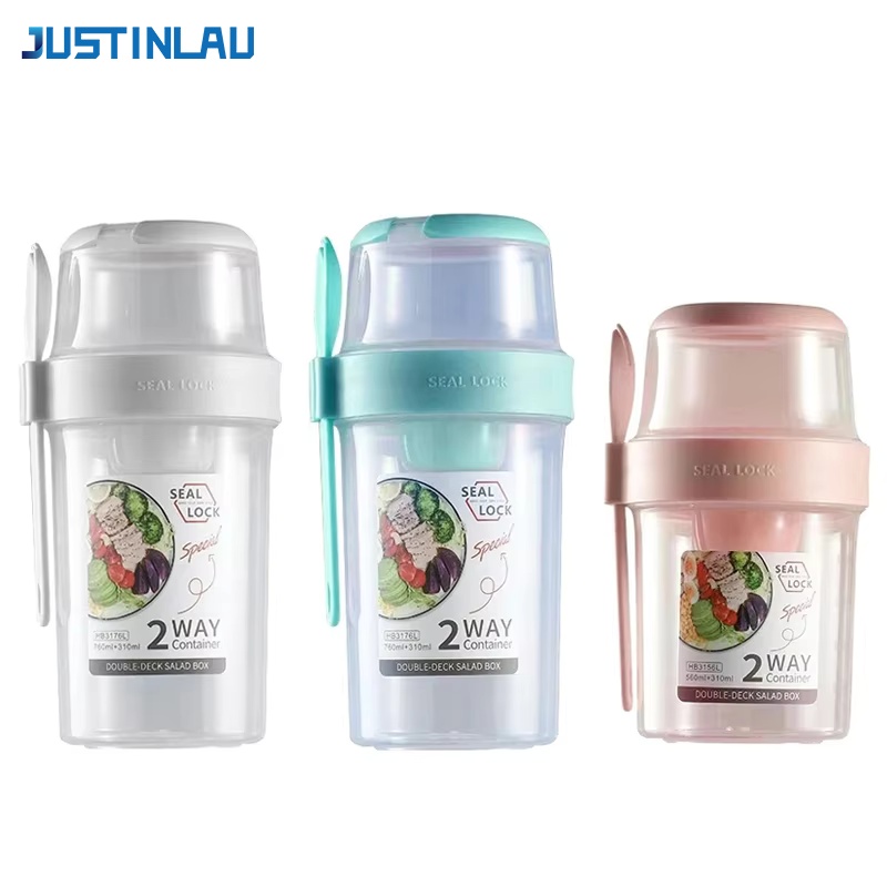 JUSTINLAU Cangkir Salad Pengur - Food Storage Quart ulasan dan harga