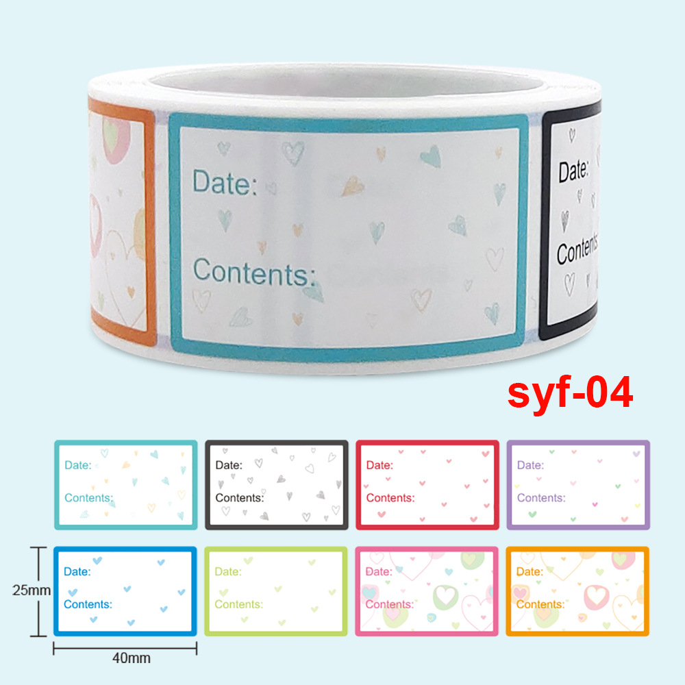 Penyimpanan katalog tanggal am - Food Storage Labels ulasan dan harga