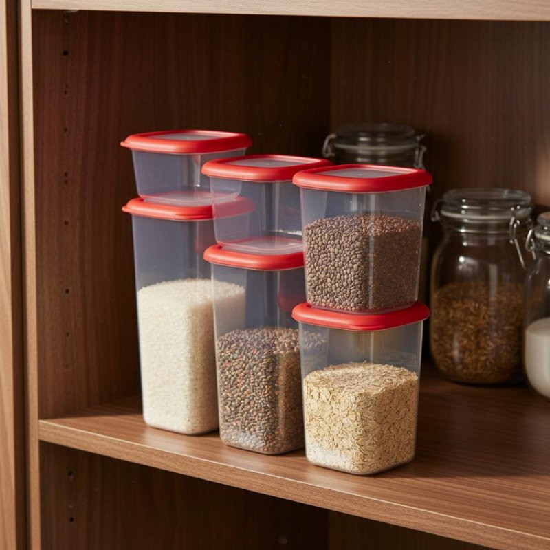 Set Wadah Penyimpanan Makanan  - Food Storage Plastic Container ulasan dan harga