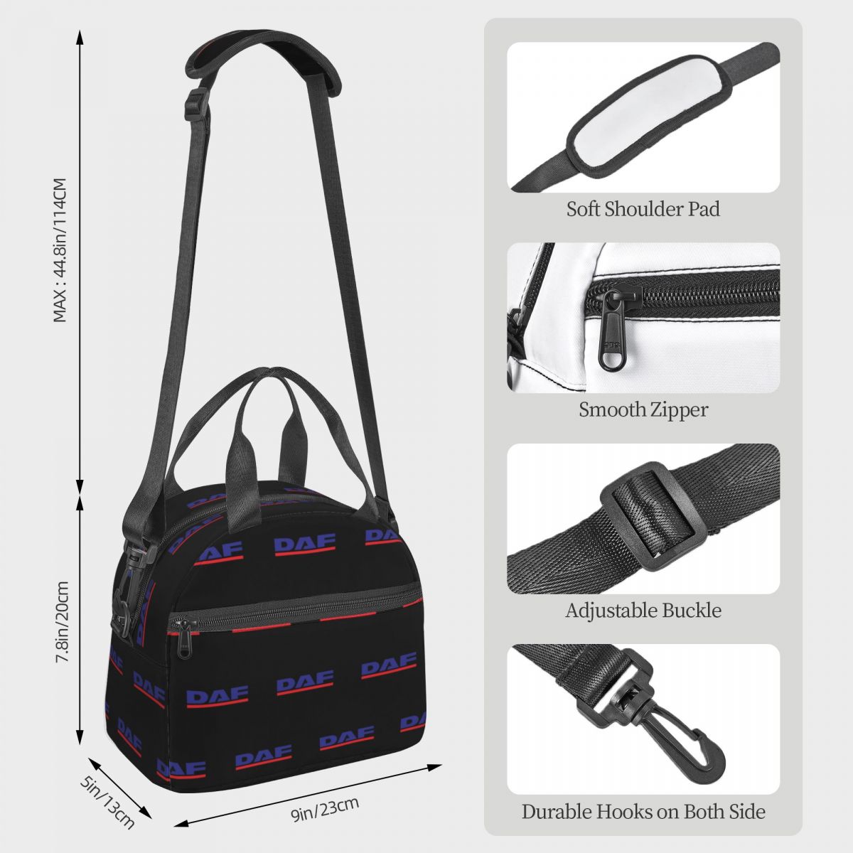 DAF Red Design Tas Makan Siang - Best Food Storage ulasan dan harga