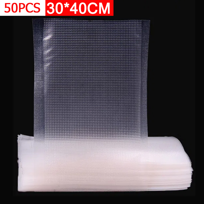 50PCS Kantong Vakum Bertekstur - Food Storage Vacuum ulasan dan harga