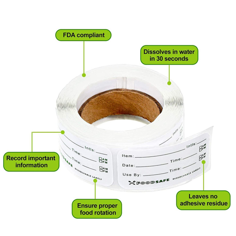 300/Buah Label Penyimpanan Mak - Food Storage Labels ulasan dan harga