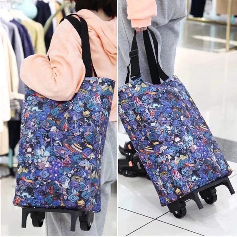 Tas Penyimpanan Lipat Kapasita - Food Storage On Wheels ulasan dan harga