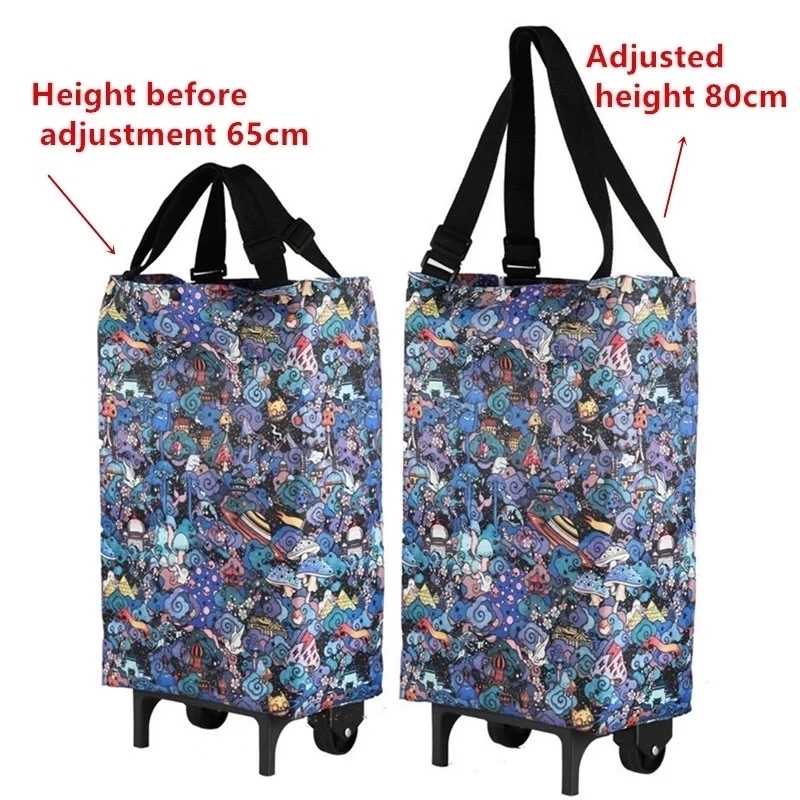 Tas Penyimpanan Lipat Kapasita - Food Storage On Wheels ulasan dan harga