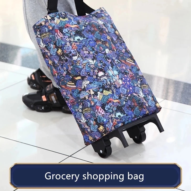 Tas Penyimpanan Lipat Kapasita - Food Storage On Wheels ulasan dan harga