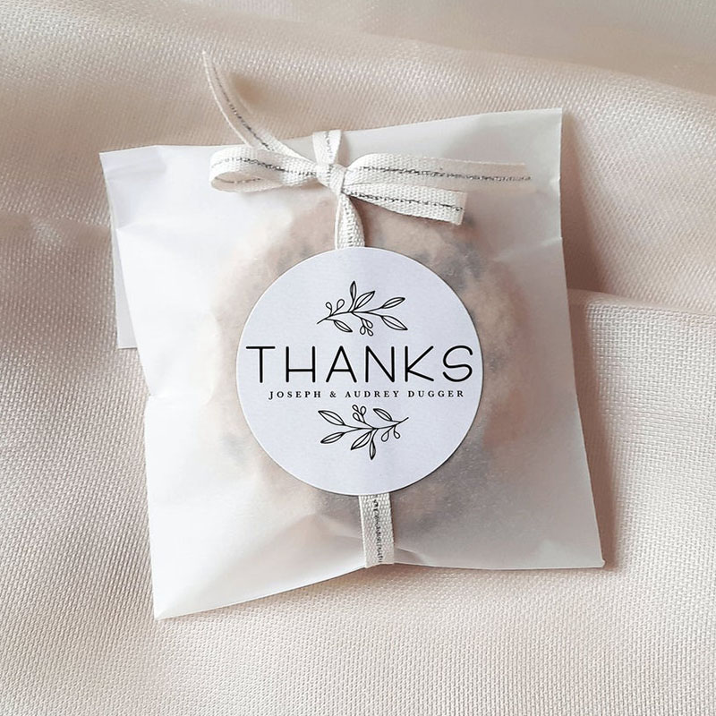 2.5Cm-6Cm Logo Kustom Stiker K - Food Storage Labels ulasan dan harga