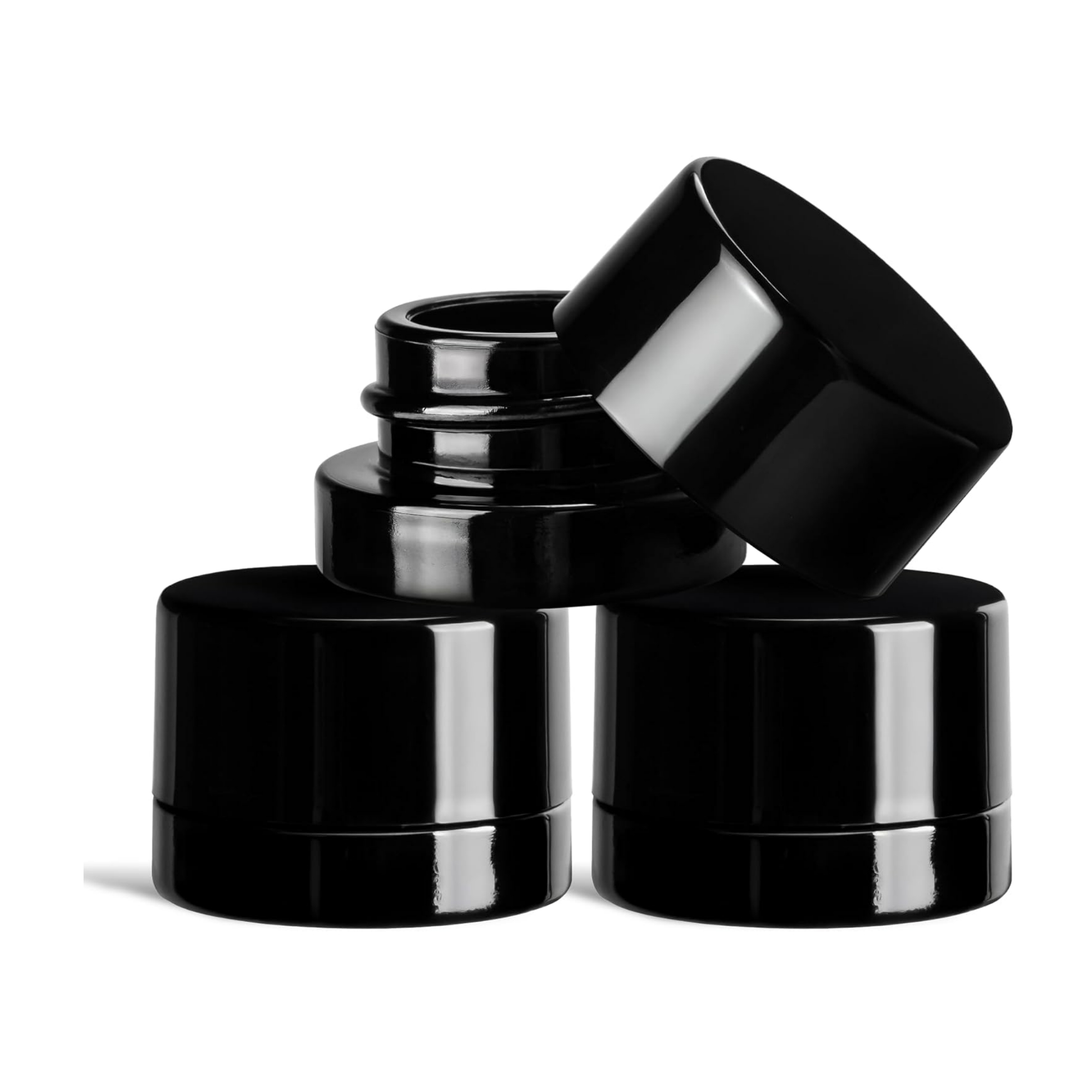 Botol Kaca Hitam Tebal 5ml den - Food Storage Glass Container Set ulasan dan harga
