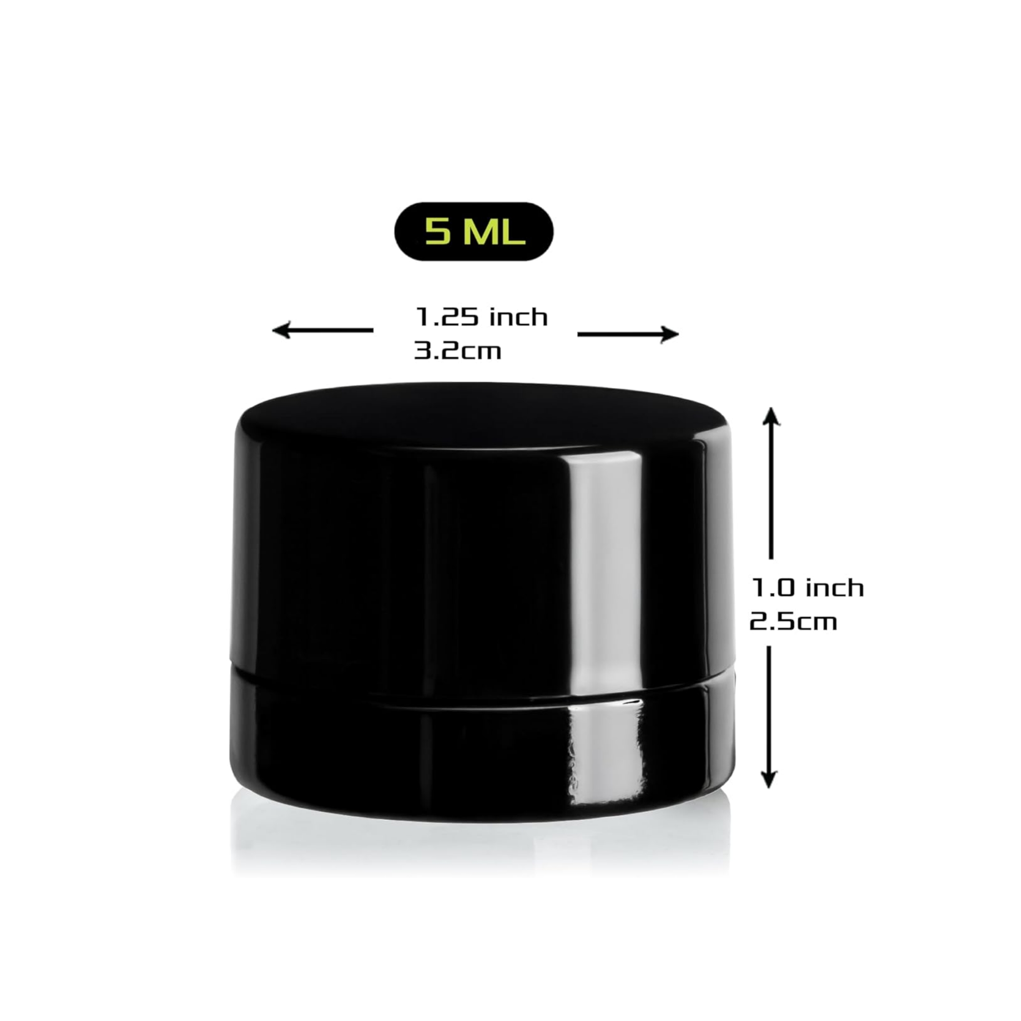 Botol Kaca Hitam Tebal 5ml den - Food Storage Glass Container Set ulasan dan harga
