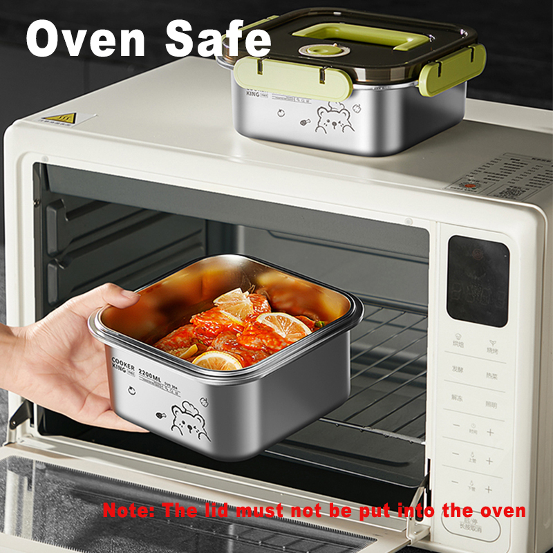 COOKER KING 420Ml-6200Ml Wadah - Food Storage Box Stainless Steel ulasan dan harga