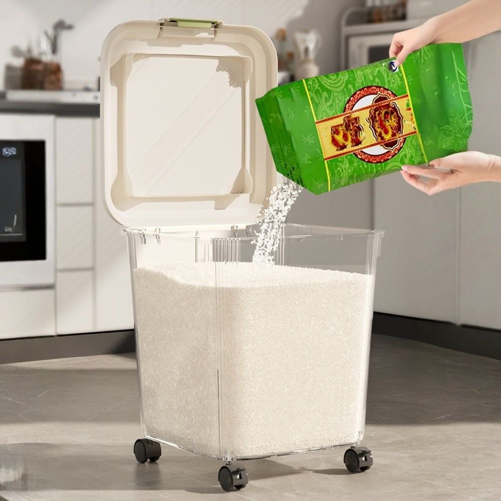 Kotak Wadah Makanan Anti Seran - Food Storage On Wheels ulasan dan harga