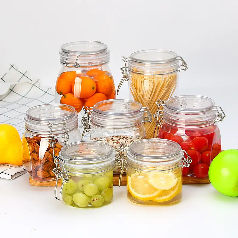 Toples snap-seal PET food grad - Best Food Storage ulasan dan harga