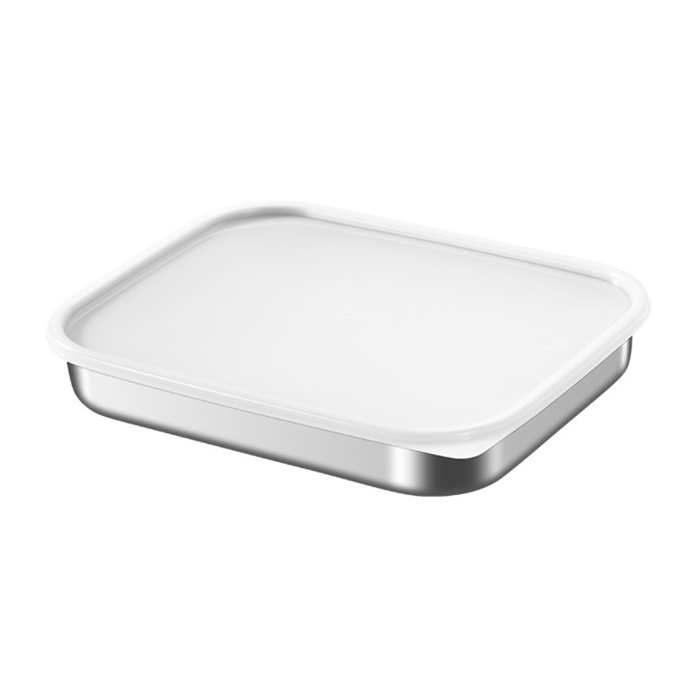 Wadah Penyimpanan Makanan Stai - Food Storage Box Stainless Steel ulasan dan harga