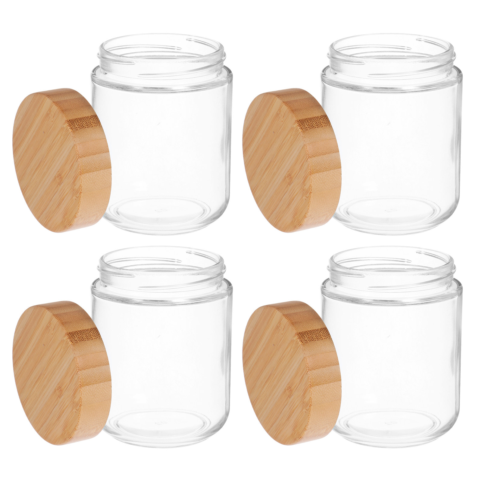 4Pcs Stoples Penyimpanan Dapur - Food Storage Plastic Container ulasan dan harga
