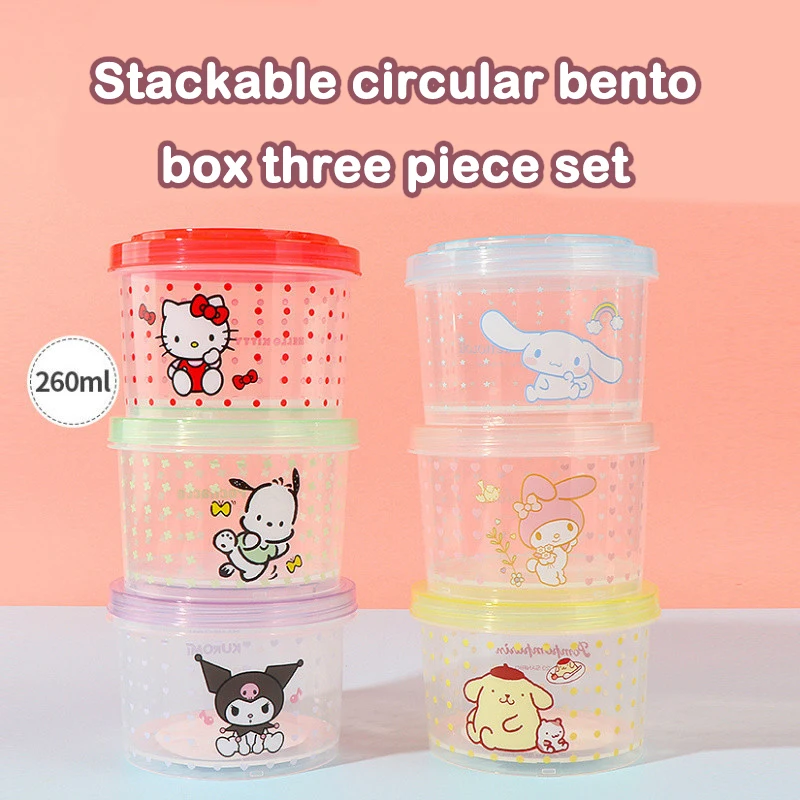 Set Kotak Bento Kitty 3 Buah W - Food Storage Quart ulasan dan harga