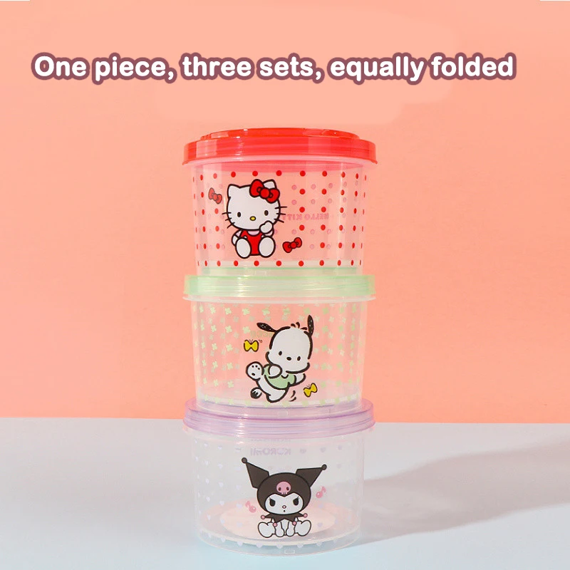 Set Kotak Bento Kitty 3 Buah W - Food Storage Quart ulasan dan harga